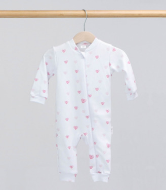Ромпер з відкритою ніжкою “Сердечка”