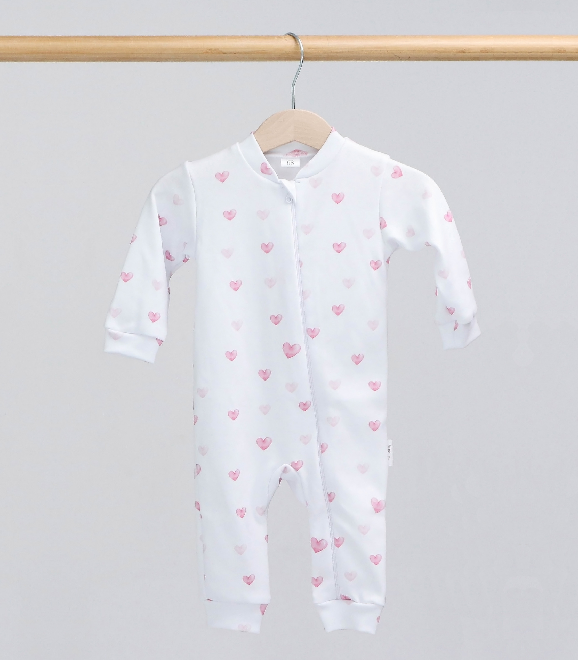 Ромпер з відкритою ніжкою “Сердечка”