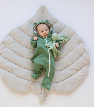 Комбінезон на флісі “Фісташковий”