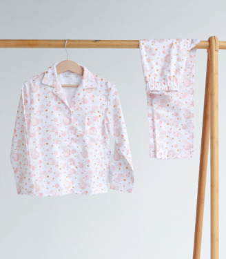 Піжама сатин “Рожеві Бульбашки”