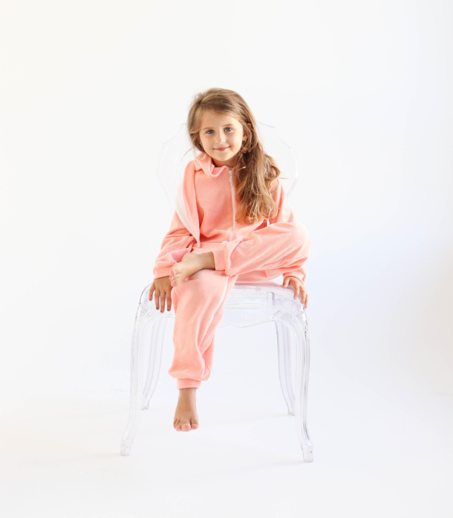 Піжама Кігурумі Зайчик “Персиковий”