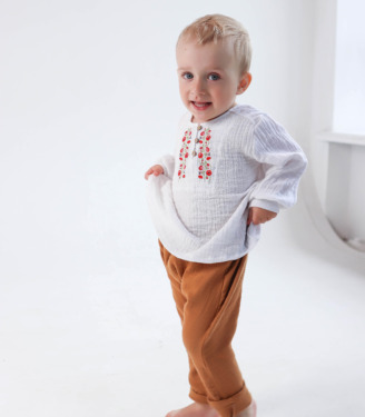 Вишита сорочка “Маки”