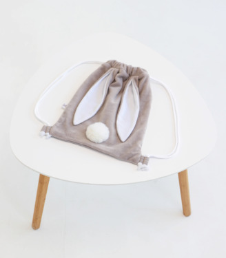 Рюкзак Зайчик “Темно Сірий”