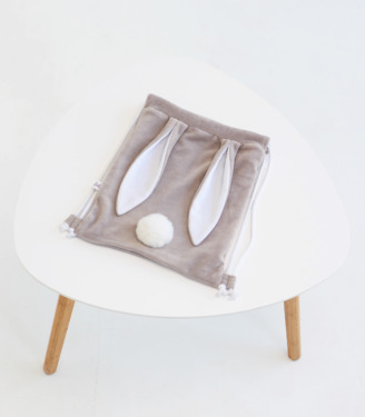 Рюкзак Зайчик “Темно Сірий”