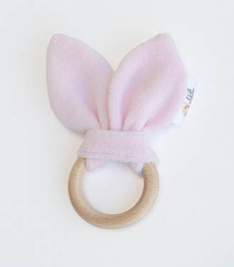 Комплект комфортер+ гризунець Рожевий