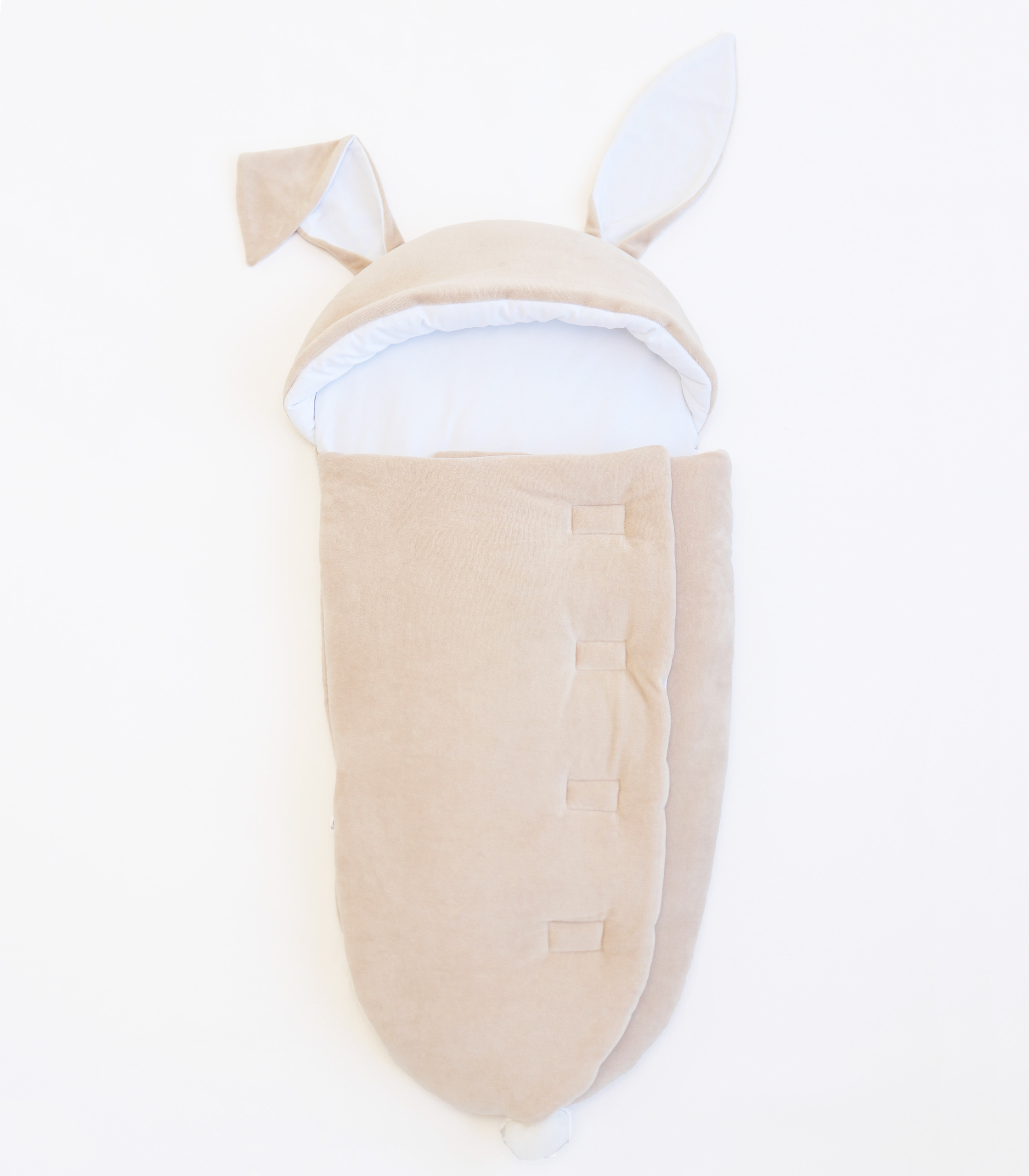 Спальник кокон Зайчик “Бежевий”