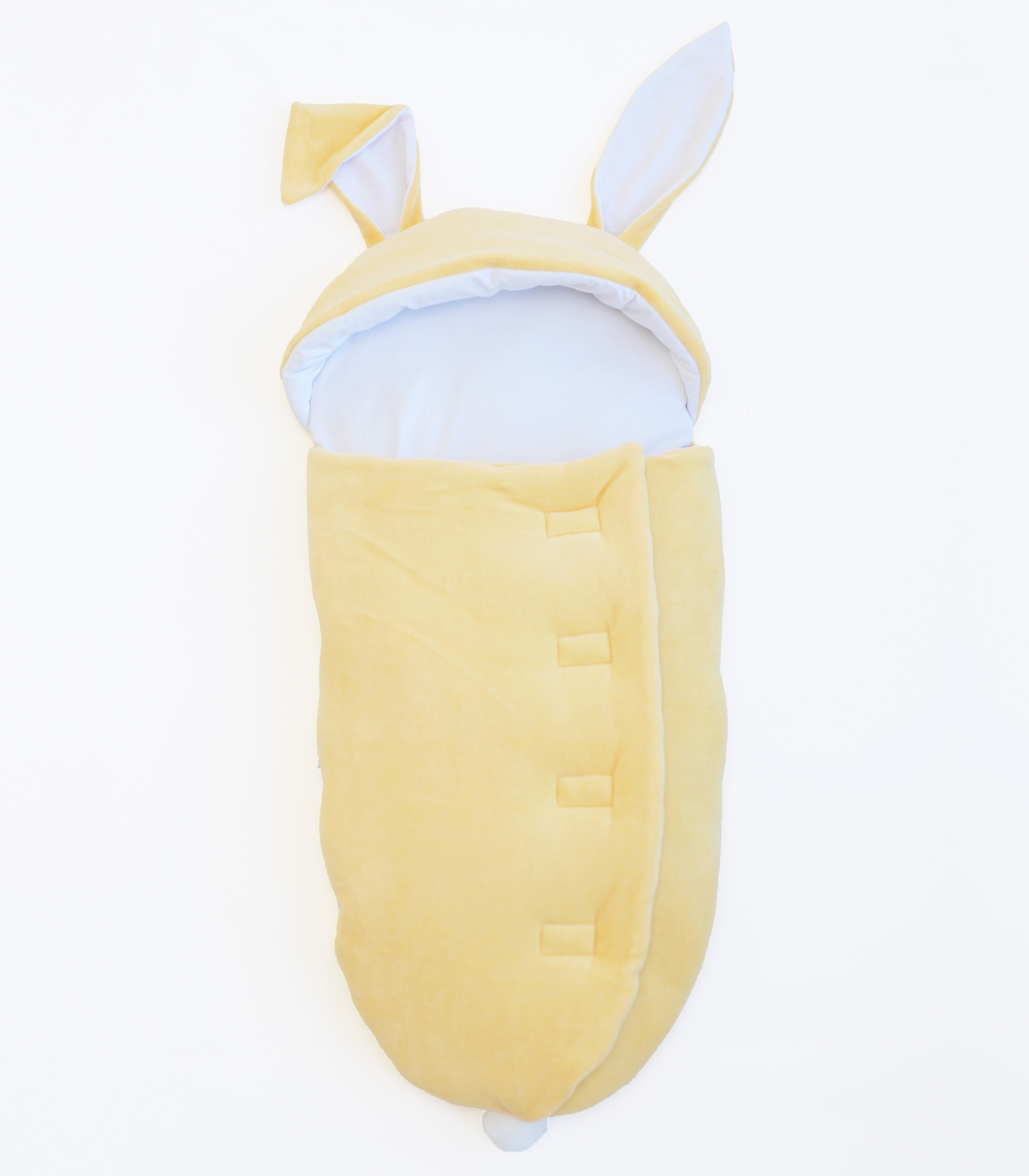Спальник кокон Зайчик “Жовтий”