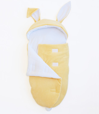 Спальник кокон Зайчик “Жовтий”
