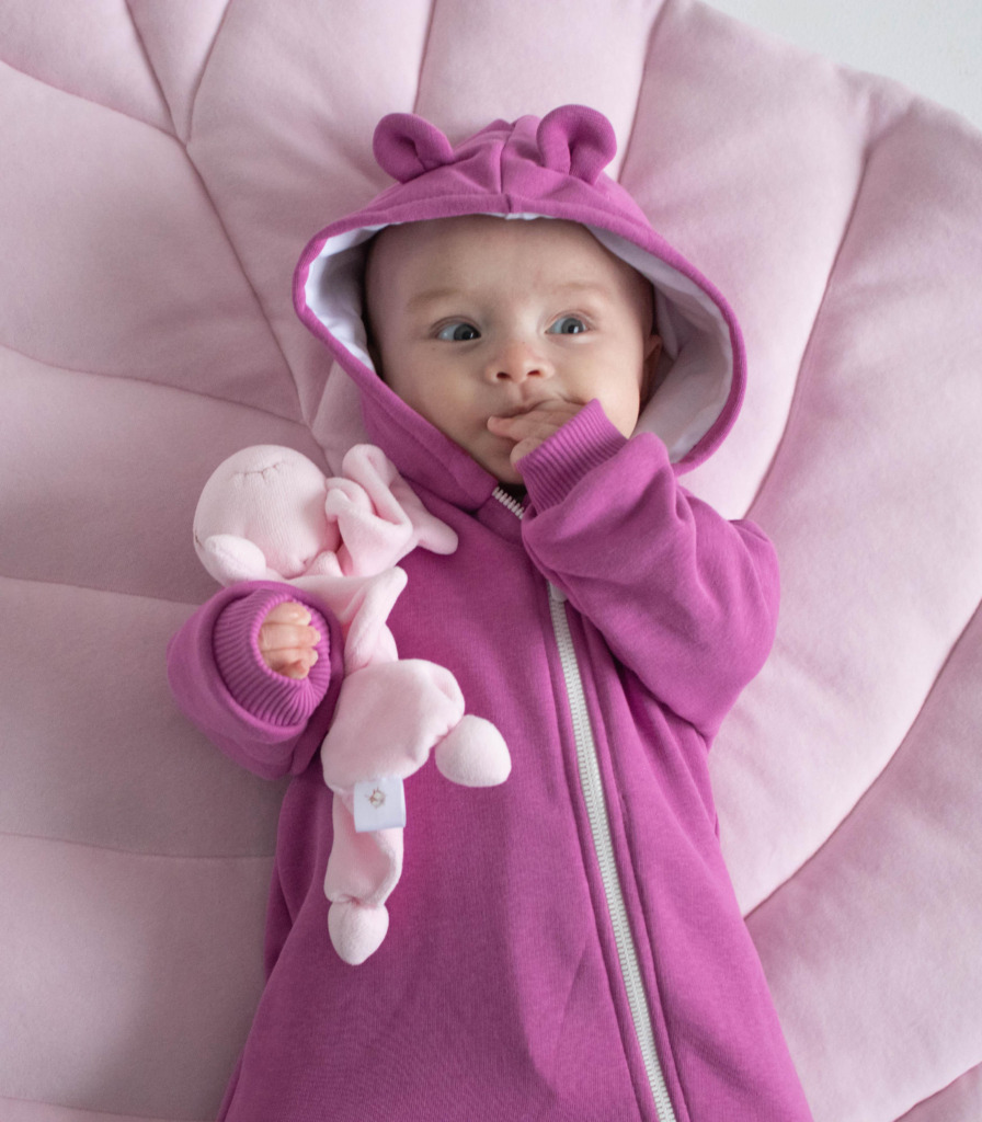 Комбінезон на флісі “Бузковий”