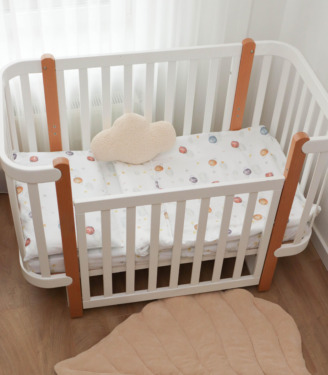 Комплект фланелевої постільної білизни “Планети/зірочки”