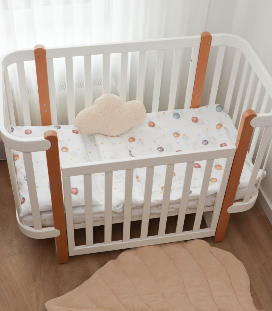 Комплект фланелевої постільної білизни “Планети/зірочки”