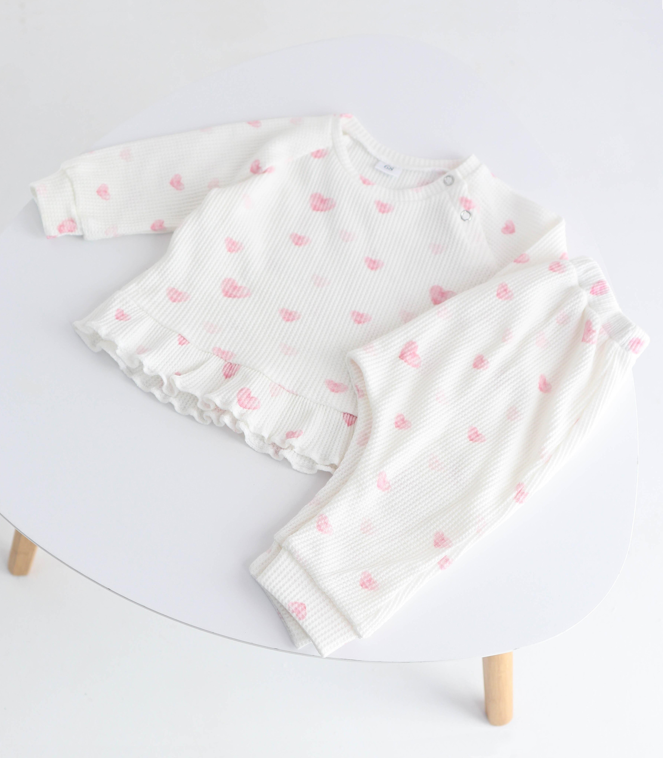 Костюм вафельний “Сердечка”