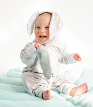 Комбінезон Зайчик “Світло сірий”