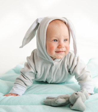 Комбінезон Зайчик “Світло сірий”