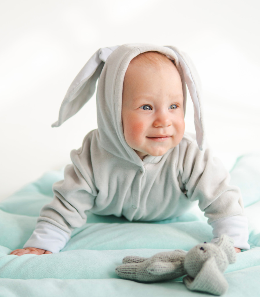 Комбінезон Зайчик “Світло сірий”