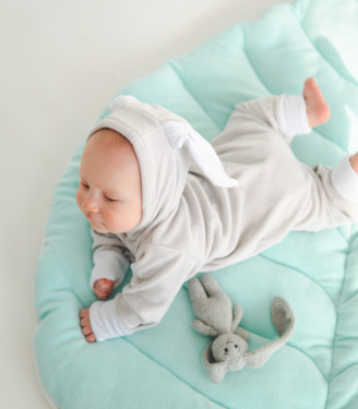 Комбінезон Зайчик “Світло сірий”