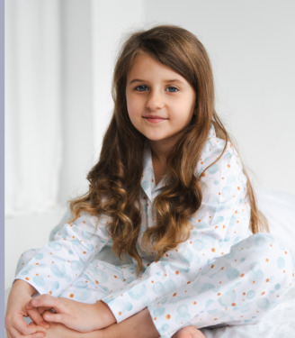 Піжама сатин “М’ятні Бульбашки”