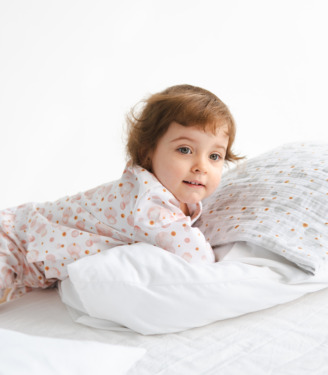 Піжама сатин “Рожеві Бульбашки”