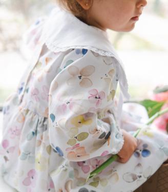 Сукня з комірцем “Квіточки”