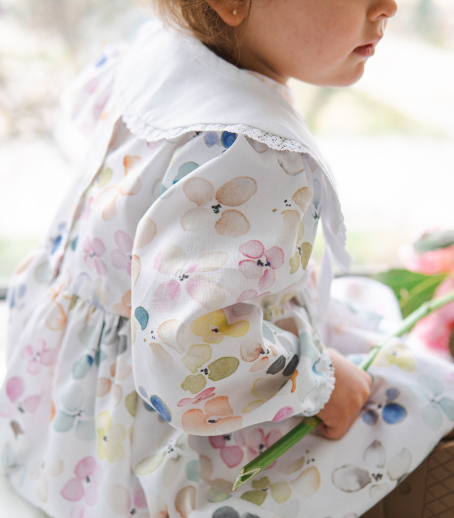 Сукня з комірцем “Квіточки”