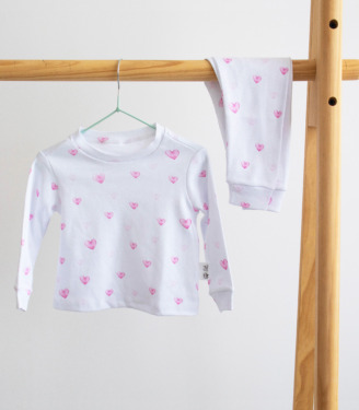 Піжама роздільна “Сердечка”