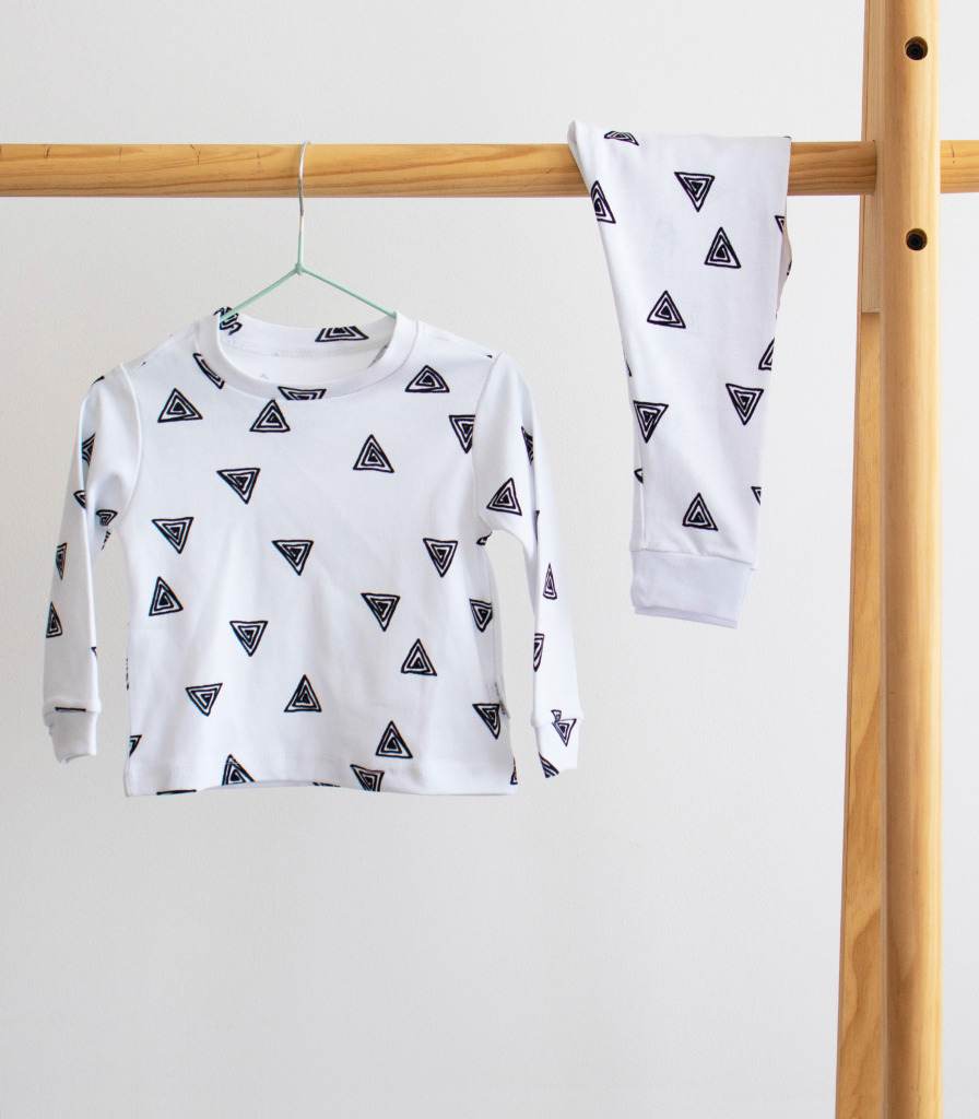 Піжама роздільна “Трикутники”