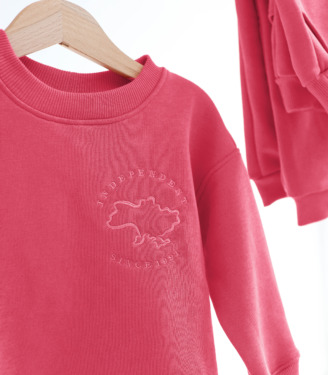 Костюм Basic з вишивкою “Малиновий”