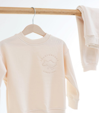 Костюм Basic з вишивкою “Кремовий”