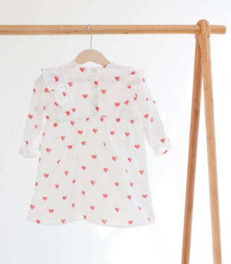 Сукня фланелева “Сердечка”