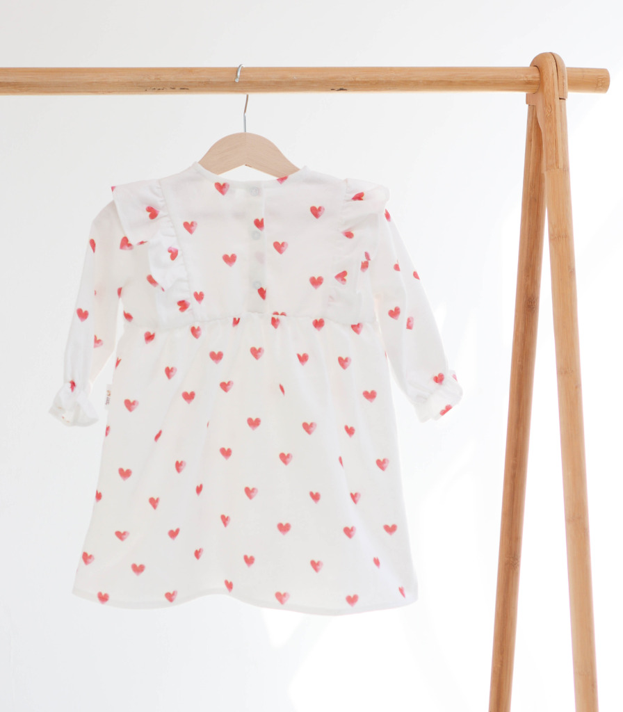 Сукня фланелева “Сердечка”