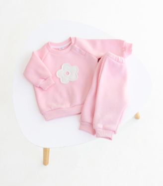 Костюм на флісі “Рожевий квіточка”