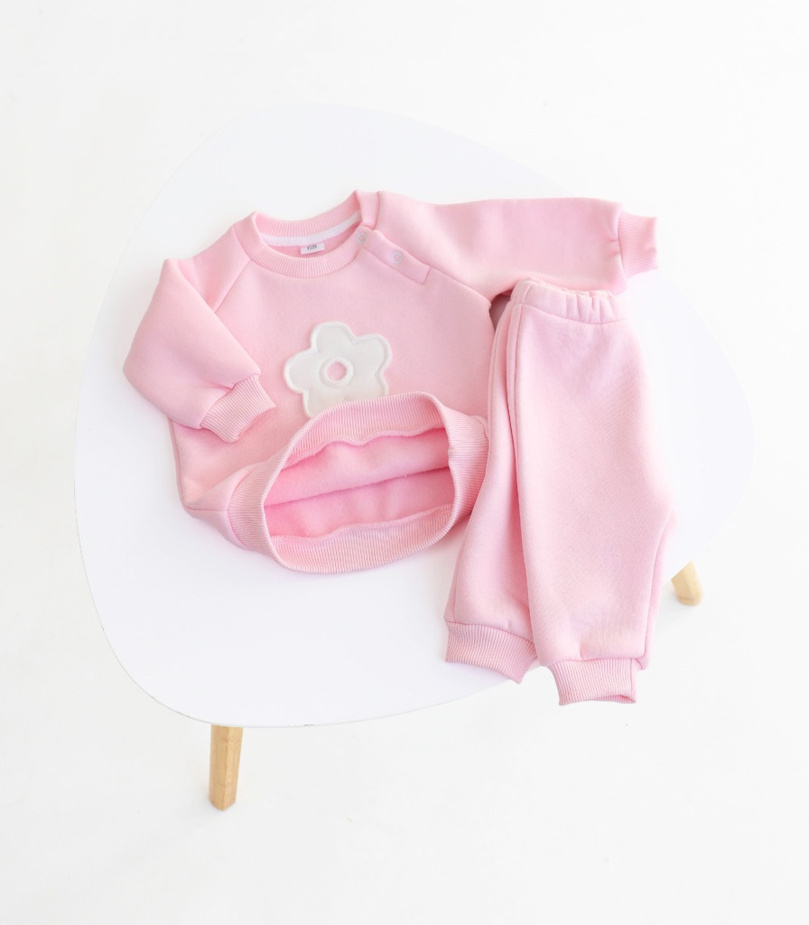 Костюм на флісі “Рожевий квіточка”