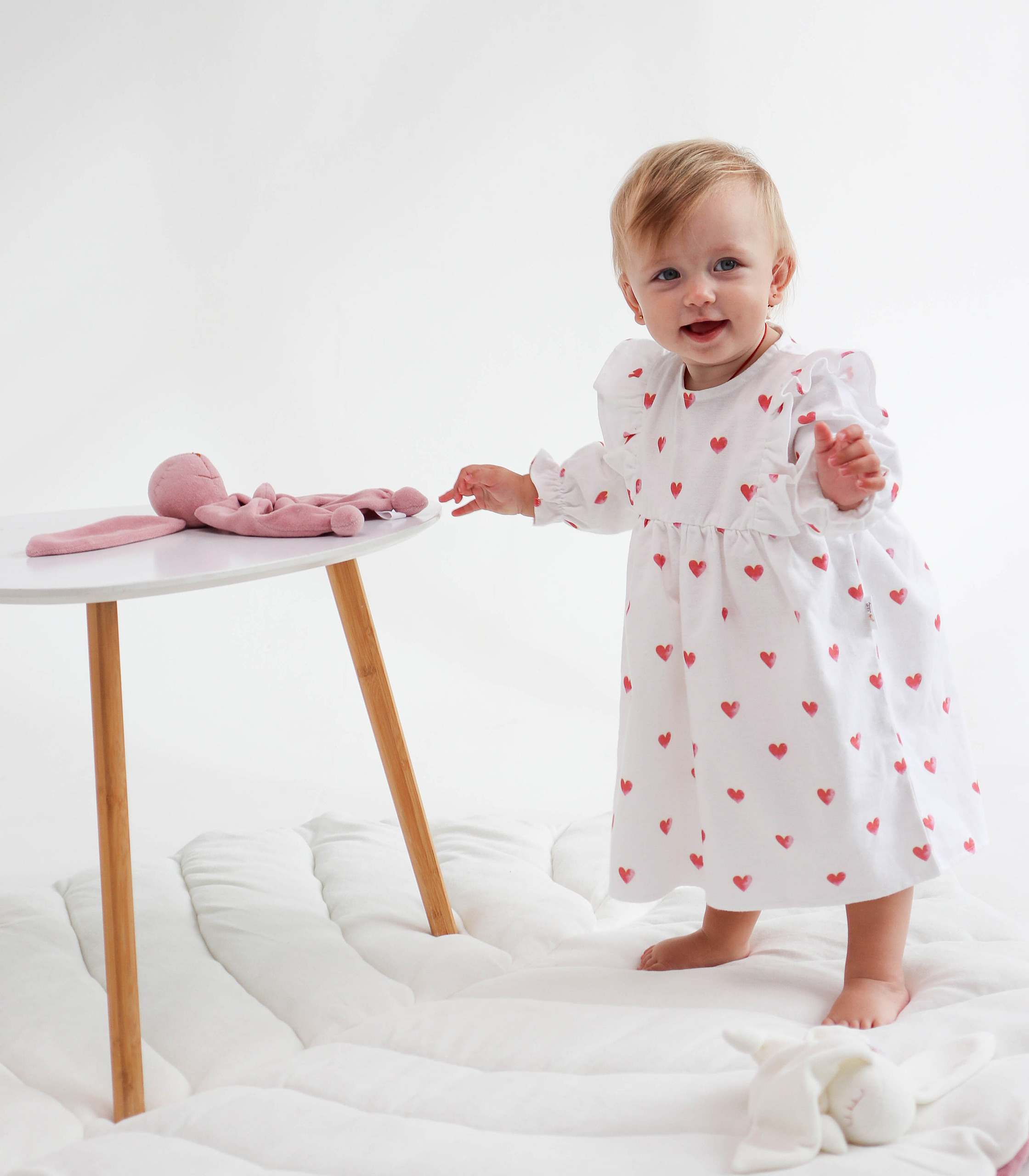 Сукня фланелева “Сердечка”