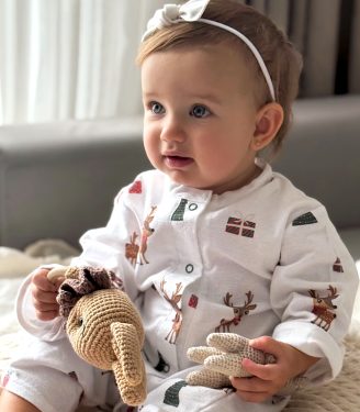 Ромпер новорічний “Оленята”