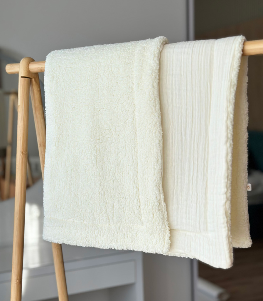 Плед Тедді “Молочний”