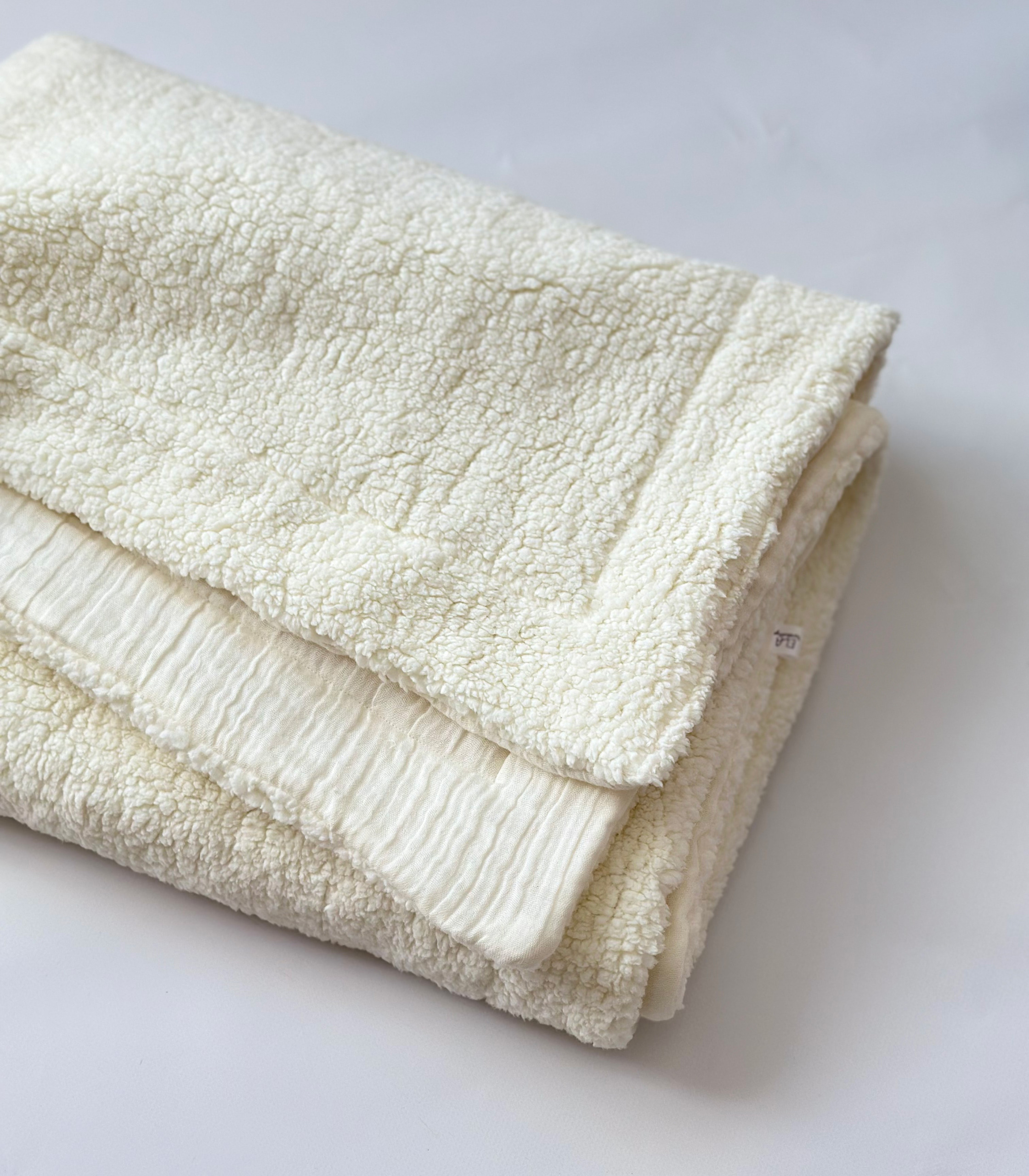 Плед Тедді “Молочний”