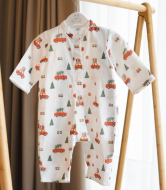 Ромпер новорічний “Машинки”