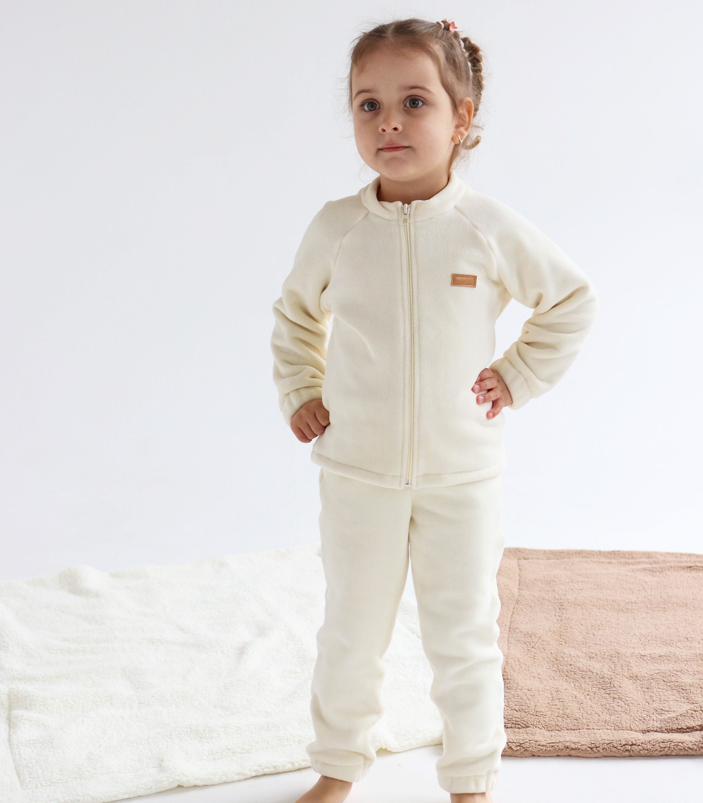 Костюм флісовий “Молочний”