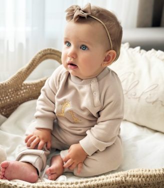 Костюм бежевий «Жирафи»