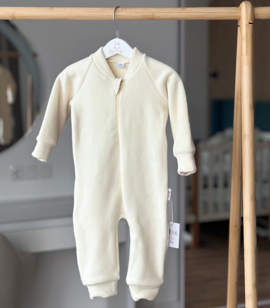 Комбінезон флісовий “Молочний”