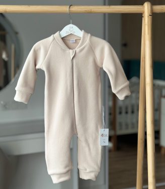 Комбінезон флісовий “Пудровий”