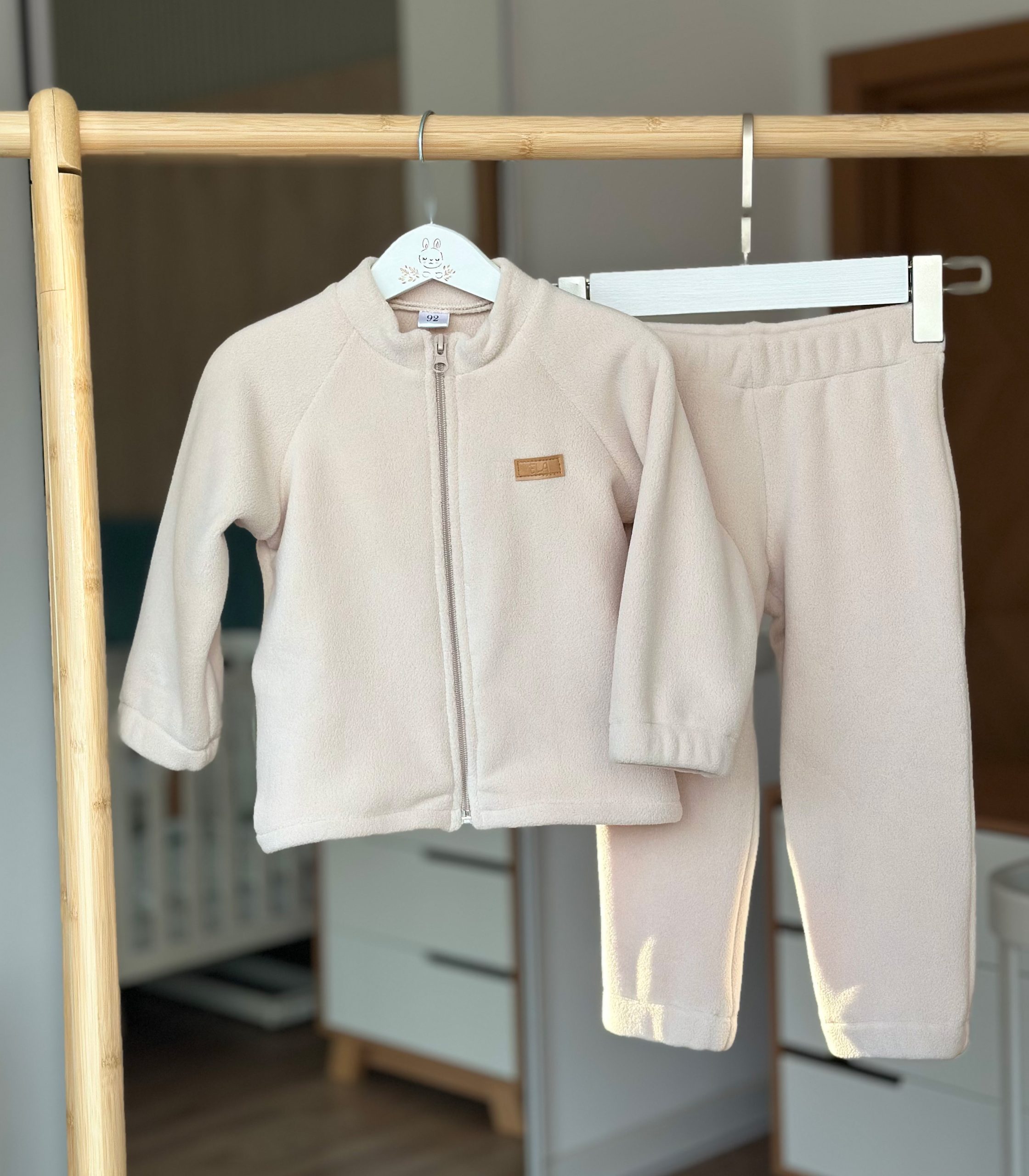 Костюм флісовий “Пудровий”