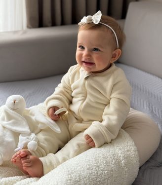 Комбінезон флісовий “Молочний”