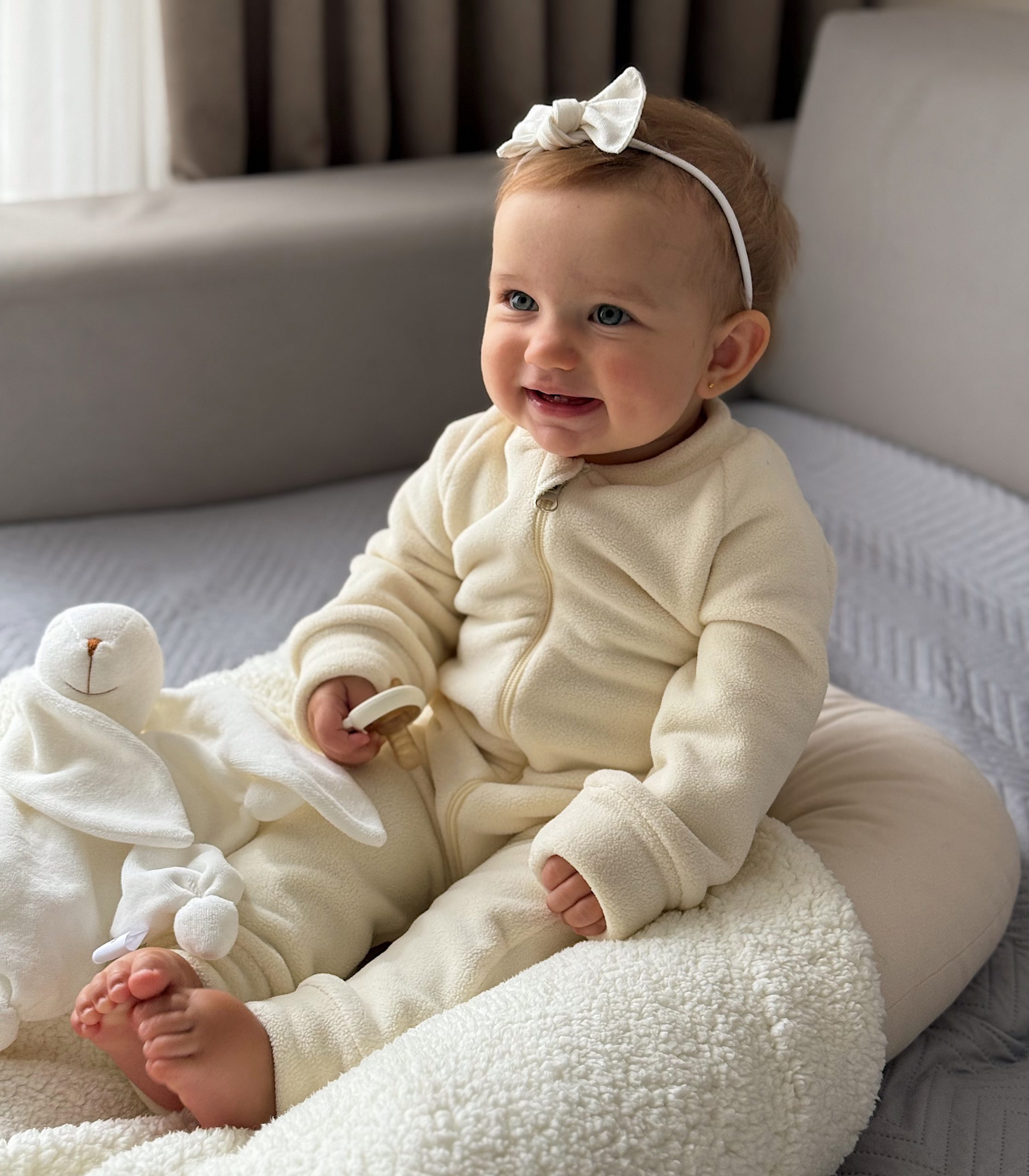 Комбінезон флісовий “Молочний”