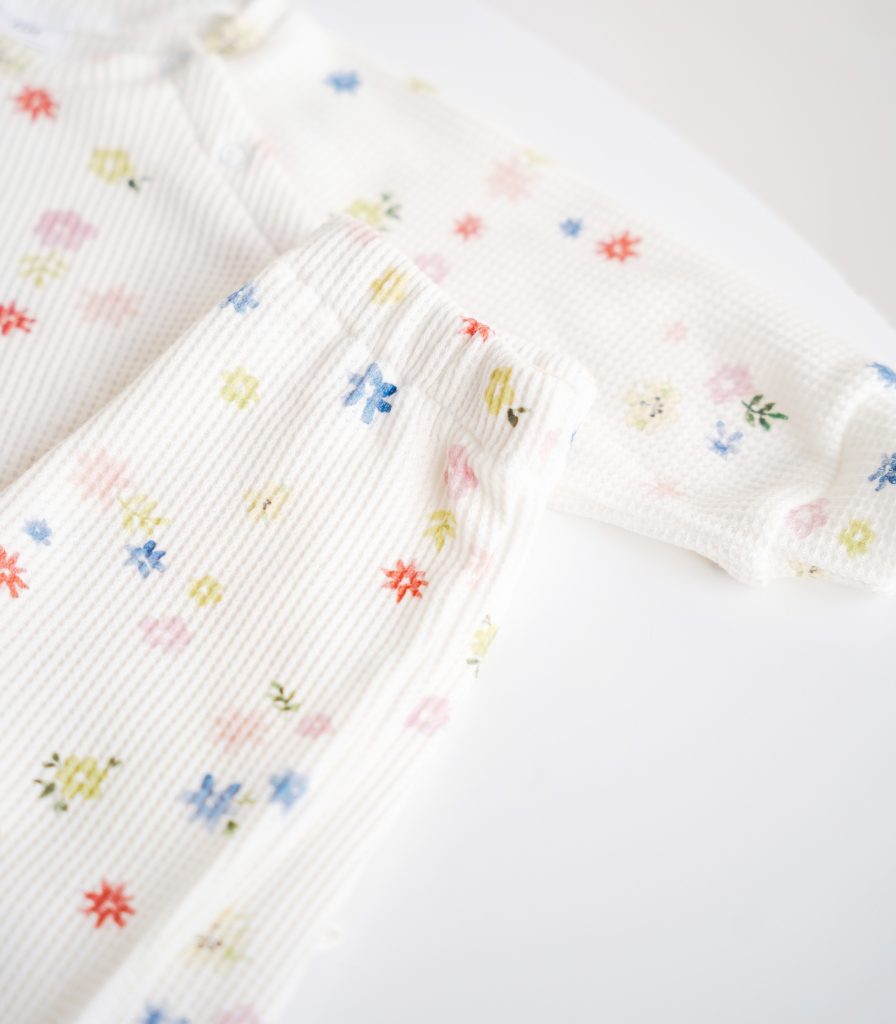 Костюм вафельний “Квіточки”