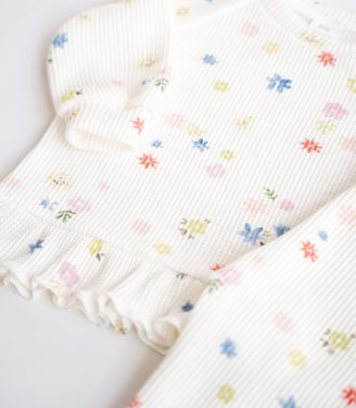 Костюм вафельний “Квіточки”