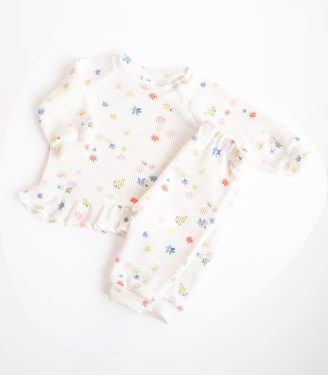 Костюм вафельний “Квіточки”