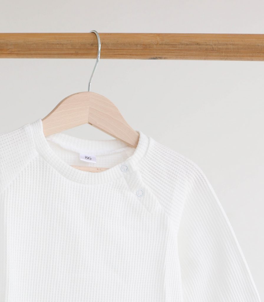 Костюм вафельний для дівчинки “Молочний”