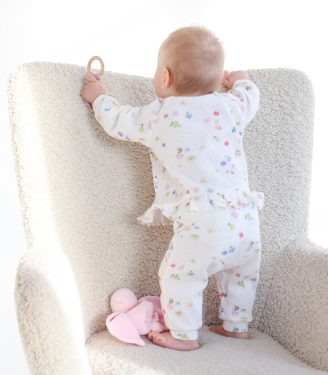 Костюм вафельний “Квіточки”