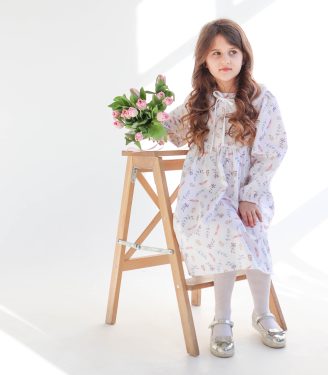 Сукня з комірцем “Пірʼячко”